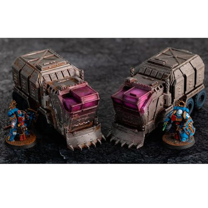 Castograd Laboris Heavy Trucks Miniature Grimdark Vehicle Set