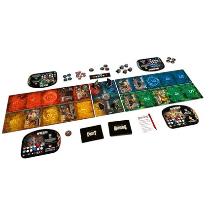Funforge Runemasters Fantasy Cooperative Board Game - Strategy, Dice Adventure for Adults & Families - 1-4 Players, Ages 8+, 45 Min Playtime - style: Runemasters