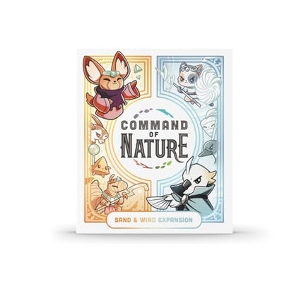 Unstable Games - Command of Nature Expansion - Sand & Wind Expansion - A Competitive Strategic Deck-Building Card Game for Kids, Teens, Adults - Great for Family Game Night - color: Sand and Wind Expansion