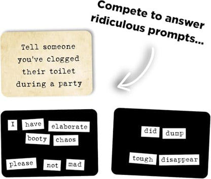 Ransom Notes The Ridiculous Word Magnet Party Game & Expansion Pack Bundle | Base Game Plus Expansion Pack 1! Easy to Learn in 1 Minute for Hilarious 3–10+ player Game Nights. - color: Multicolor