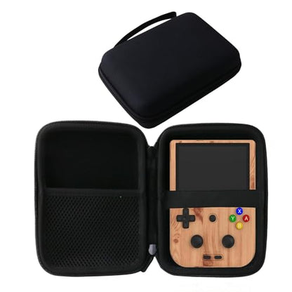 Hard Carrying Case Compatible with RF40H/RG406V/RG405V Retro Handheld Game Console (Black) - style: black