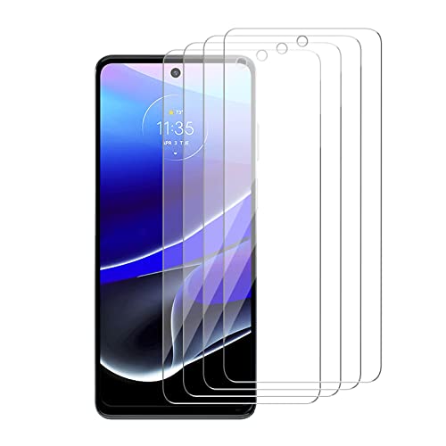 4 Pack Glass Screen Protector Compatible for Motorola Moto G Stylus 5G 2022 [Not for 2020/2021/2023] [9H Hardness]-HD Screen Tempered Glass, Easy Install [Case Friendly] 2.5D Edge - size: Moto G Stylus 5G 2022