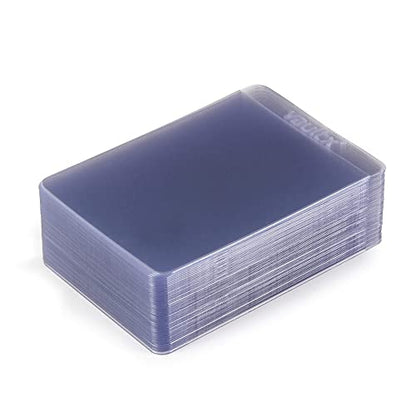 Vault X Semi-Rigid Trading Card Holders (200 Pack), Hard Sleeves for Trading Card Grading Submissions, Card Protectors - size: 200 Pack