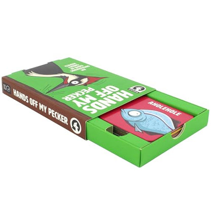 Ginger Fox: Hands Off My Pecker - Adults Party Card Game, Fast-Paced, Speed & Strategy, Animal-Themed Collecting, Cheeky Names, Ages 16+, 3-6 Players - style: Hands Off