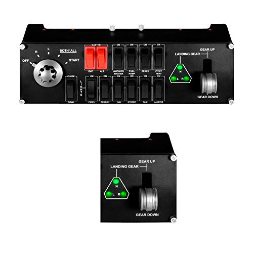 Logitech G USB Pro Flight Multi Panel and Switch Panel Bundle