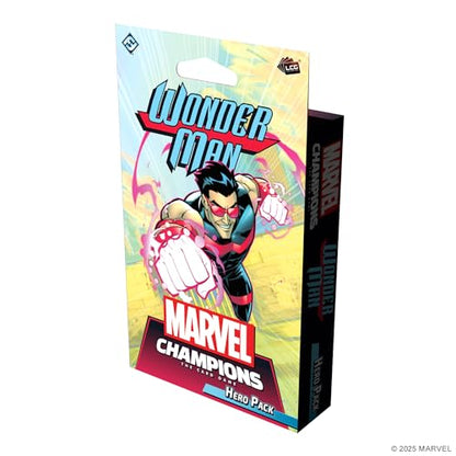 Marvel Champions The Card Game Wonder Man Hero Pack | 40-Card Pre-Built Leadership Deck, Cooperative Strategy Game for Kids & Adults, Ages 14+, 1-4 Players, 45-90 Min Playtime