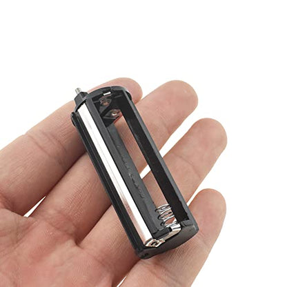 HAHIYO 3xAAA Cylindrical Battery Holder Black Adapter Tube Case Not Corrode Solid Good Contact Bear Battery Leakage Smooth Load for Flashlight Torch Led RC 2.15inch Length 3PCS Plastic - style: 3AAA(cylinder)-3P