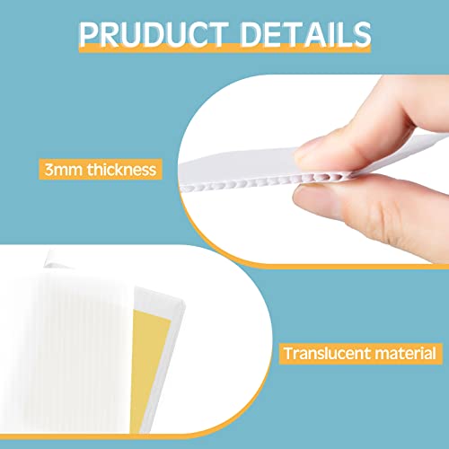 300 Pcs Trading Card Shipping Protectors 3.5'' x 4.5'' Graded Card Sleeves Supplies for Mailing, Precut Plastic Inserts Mailer for Baseball Game Sports Packaging and Storage