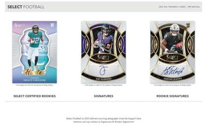 NEW 2025 SELECT Football Card MEGA Box