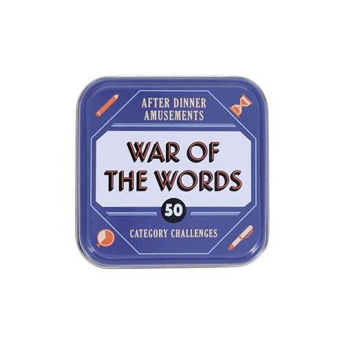 After Dinner Amusements: War of The Words - 50 Game Prompts