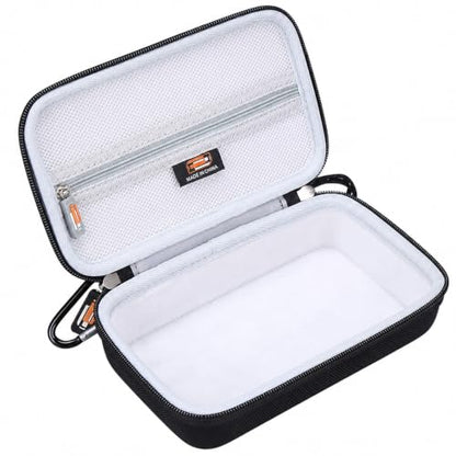 Legestori Hard EVA Travel Carry Case Compatible With Sony PSP 1000 2000 3000, Portable Protective Travel Cover Storage Box With Mesh Pocket & Carabiner (Case Only