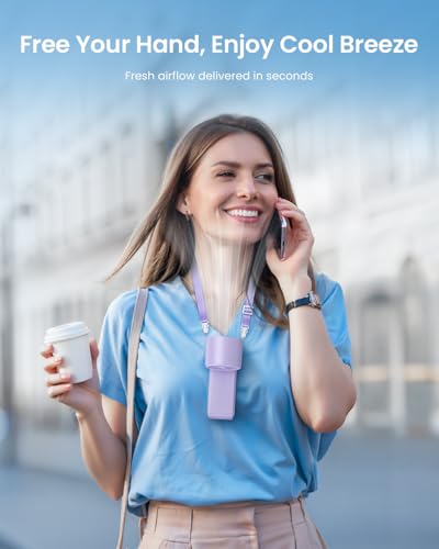 Handheld Portable Turbo Fan with Ice Cooler, Speed (1-199) 5500mAh Rechargeable Personal Fan,[20H Cooling Time] Mini Yet Powerful [20000 RPM] Small Pocket Fans for Travel/Outdoor/Home/Office, Purple - color: Purple