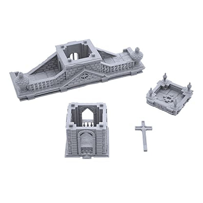 Caribbean Church by Printable Scenery, 3D Printed Tabletop RPG Scenery and Wargame Terrain 28mm Miniatures
