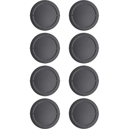 Ferkurn Joystick Replacement Cap Thumb Grip for Switch OLED & Switch Lite, Joystick Grip Button Stick Cover 3D Analog Cap Skin Replacement Part Repair Kit Accessories, 8 PCS - color: Gray