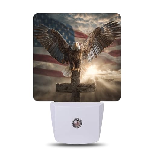 Eagle Night Light Plug-into Wall,Nightlight Lamp with Dusk to Dawn Sensor, Led Lamp 0.5W Energy Efficient for Boys Girls Women Men Gifts, Home Decorative - color: Eagle