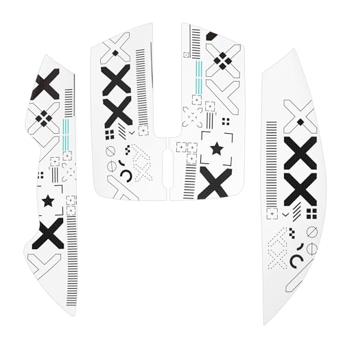 MAGIC-REFINER Attack Shark Gaming Mouse Anti-Slip Grip Tape,Compatible with X11 Superlight Wireless pc Mouse,Sweat Resistant,Fine Feel,Cut to Fit,Cool Mouse Skins for Video Games/Office/Study(White) - color: Griptape （white）