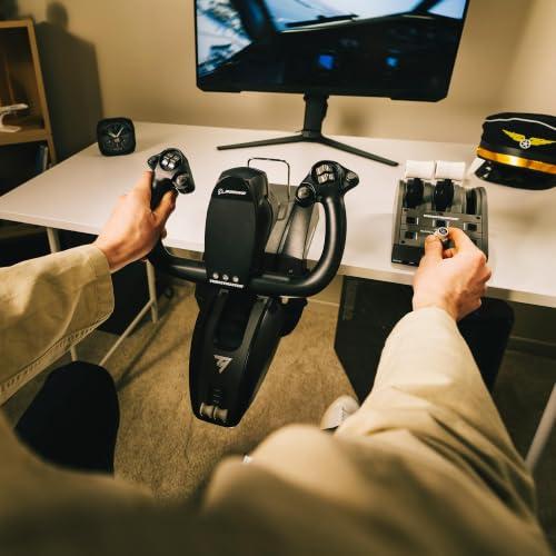Thrustmaster TCA Yoke & Quadrant Boeing Edition Flight Pack - XBOX & PC | 787 Dreamliner replica, pendular motion, throttle unit with autopilot, metal build, 35 action buttons, 2 extra axes, for MSFS - style: Quadrant + Yoke