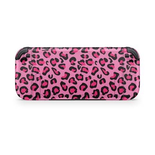 Gaming Skin Compatible with Nintendo Switch 2 Console Only - Pink Leopard - Premium 3M Vinyl Protective Wrap Decal Cover - Easy to Apply | Crafted in The USA by MightySkins - color: Pink Leopard, size: Switch 2 Console Skin Only, style: Matte Finish