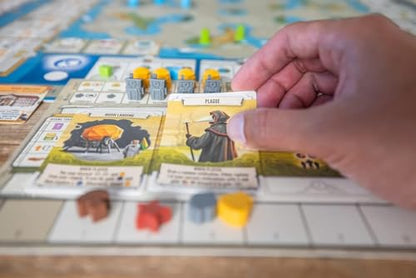Stonemaier Games: Tapestry: Arts & Architecture Expansion by Jamey Stegmaier & Mike Young | Add to Tapestry | New Capital City Mats, Advancement Track, Civilizations, and More | 1-5 Players, 120 Mins