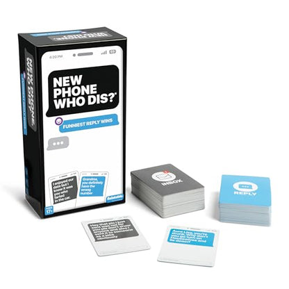 New Phone, Who Dis? by Relatable – Offline Text Message Party Game - Spicer Edition Party Game, Funny Social Icebreaker for Groups, and Summer Fun for Game Night, Includes 50 Inbox & 250 Reply Cards - style: Core Game
