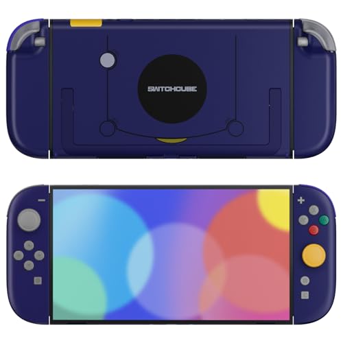 eXtremeRate DIY Replacement Shell Buttons for Nintendo Switch 2, Full Set Back Plate Controller Housing with Button for Switch 2 Handheld Console & Joycon 2 - Deluxe Version - Classic SwitchCube Style - color: Classic SwitchCube Style