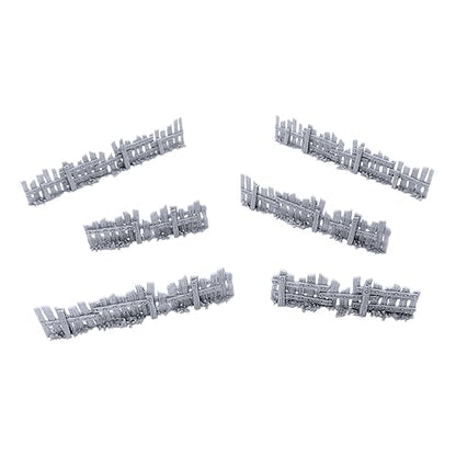 EnderToys Ye Old Fence - DND Terrain Compatible with Dungeons and Dragons, 28mm Miniature Wargaming, Tabletop RPGs, Wargame Scenery