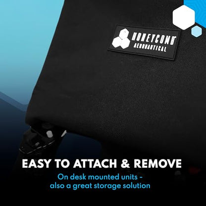 Honeycomb Dust Cover – Protective Flight Simulator Cover for Alpha Flight Controls, Alpha XPC & Bravo Throttle Quadrant – Shields Against Dust & Scratches | Fits Honeycomb Alpha and Bravo Throttle Quadrant, Durable Synthetic Cover Protects Against Dust an