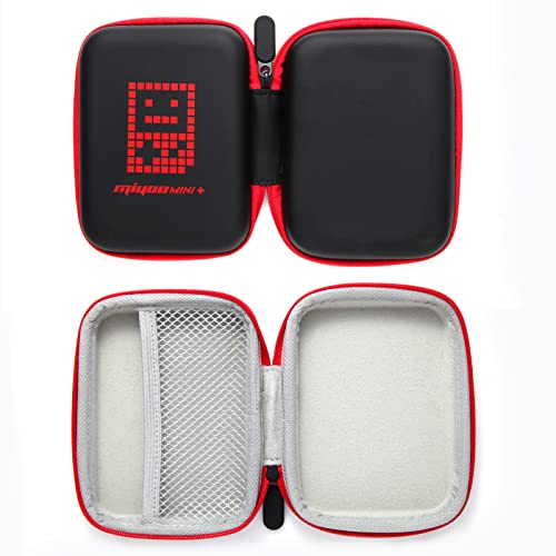 Hard Portable Travel Case for Miyoo Mini Plus Handheld Game Console, EVA Bag for Miyoo 3.5 inch Portable Game Console Accessories All in One Travel Storage Case