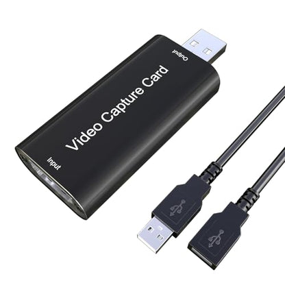 4K HDMI to USB 2.0 Video Capture Card for Switch PC | 4K Input 1080P Output Plug & Play Audio Capture Device for Low-Latency Live Streaming & Gaming - size: USB2.0 30Hz