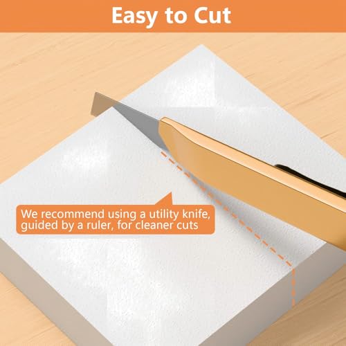 Trading Card Dividers for Storage Boxes - 24PCS High-Density Foam Card Spacer Blocks, Bulk Box Divider, Card Storage Supplies for MTG, TCG, Baseball & Sports (White) - style: 24PCS