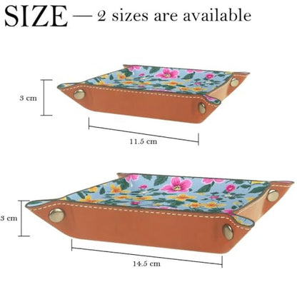 Flowers Floral Dice Tray Dice Rolling Tray Folding Dice Holder for Dice Games, Like RPG, DND and Other Table Games - color: Multi 7