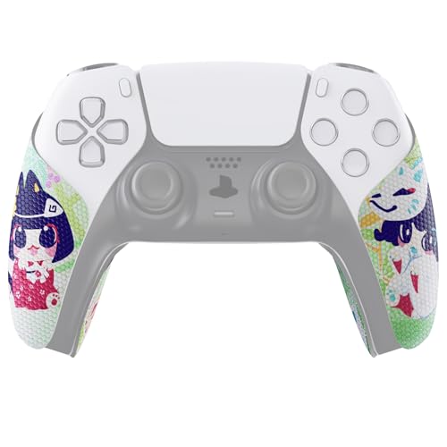 eXtremeRate PlayVital Anti-Skid Sweat-Absorbent Controller Grip for ps5 Controller, Professional Textured Soft Rubber Pads Handle Grips for ps5 Controller - Wishing Shrine - color: Wishing Shrine