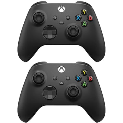 Microsoft Xbox Core Wireless Controller 2-Pack Bundle – Carbon Black – Xbox Series X|S, Xbox One, and Windows Devices - color: Carbon Black