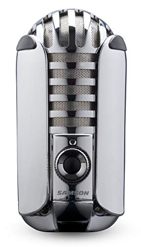 Samson Meteor Mic USB Condenser Podcasting Podcast Recording Desktop Microphone