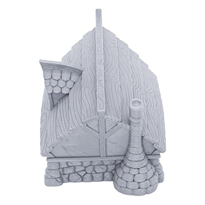 Fishing Village Home by Makers Anvil, 3D Printed Tabletop RPG Scenery and Wargame Terrain for 28mm Miniatures