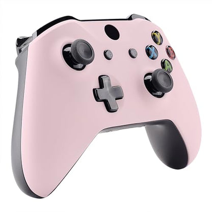 eXtremeRate Replacement Front Housing Shell for Xbox One S/X Controller, Cherry Blossoms Pink Custom Kit Faceplate Cover Case for Xbox Wireless Controller (Model 1708) - Controller NOT Included - color: Cherry Blossoms Pink