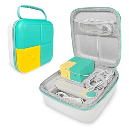 Travel Carry Case Compatible with Nex Playground Game System,Lithtweight Hard Shel lPortable Storage for Indoor Family Game Console HDMI & Power Cord, Remote