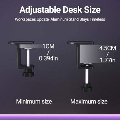 Aluminum Alloy Controller Holder 4 Layers Headphone Stand,Headset Holder & Desk Mounts for 12 Packs Controller，360 Degree Rotation Tier,Gaming Controller Stand for Xbox PS5 PS4 Switch(Black)