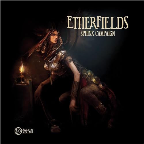Etherfields Board Game Sphinx Campaign Expansion | Fantasy Strategy Game | Narrative Adventure Game for Adults | Ages 14+ | 1-4 Players | Avg. Playtime 90-180 Minutes | Made by Awaken Realms