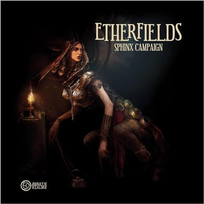 Etherfields Board Game Sphinx Campaign Expansion | Fantasy Strategy Game | Narrative Adventure Game for Adults | Ages 14+ | 1-4 Players | Avg. Playtime 90-180 Minutes | Made by Awaken Realms