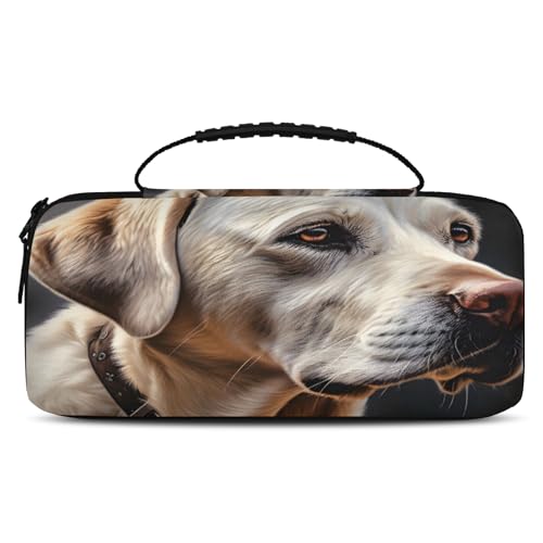 Adornori Funny Dog Carry Case Compatible with Nintendo Switch 2, with 20 Games Cartridges, Dog Theme Portable Travel Carrying Case Pouch for Accessories & Games - color: Multicolor 14
