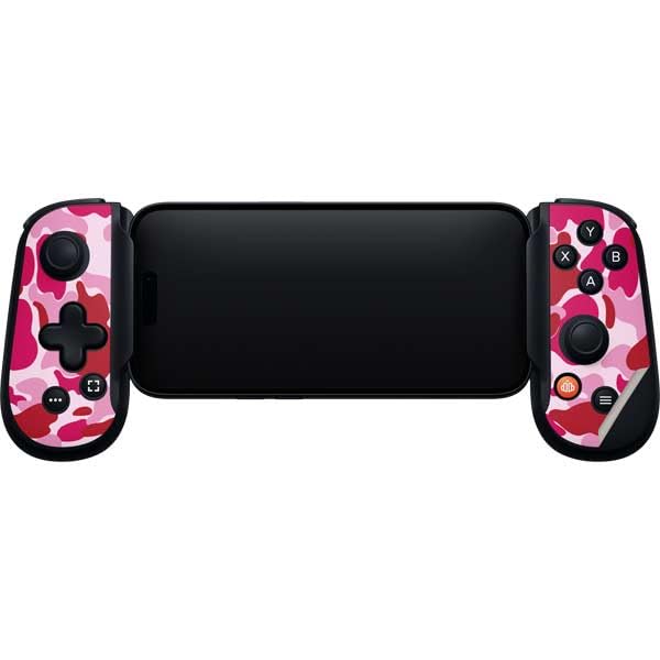 Skinit Decal Gaming Skin Compatible with Backbone One for iPhone Game Controller - Pink Street Camo Design - color: Pink - CAMBPE10
