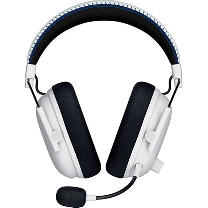 Razer BlackShark V3 Pro Wireless ANC PlayStation Gaming Headset, White | Full Band Mic, 50mm Drivers, 2.4 GHz, Bluetooth, 3.5mm, Works with PC, Mac, Nintendo Switch, Smartphone, 70 Hr Battery - color: White, style: PS5