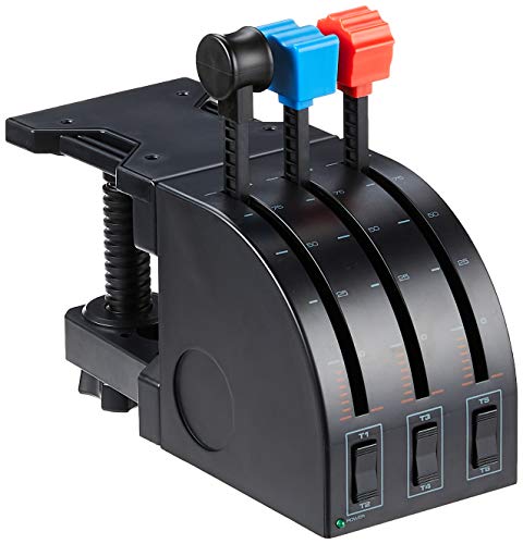 Logitech Pro Flight Rudder Pedals & Flight Throttle Quadrant