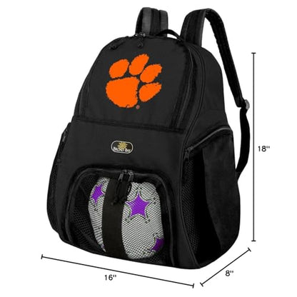Broad Bay Clemson University Soccer Backpack or Clemson Tigers Volleyball Bag