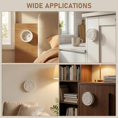 Wall Mount Holder for Hunter Douglas PowerView Remote Control Gen 2 & Gen 3 Surface Mount Bracket Station Only with Adhesive Strip and Screw, White 1 Pack - color: White