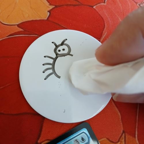Dry Erase Reusable DND Tokens, MTG Counters, RPG DIY, 100 PCS, 2 Sizes | Reusable RPG Tokens, Combat Tracking, Initiative Conditions and Effects, Circle Markers for Tabletop Board Games