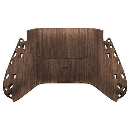 eXtremeRate Custom Back Cover Shell for Xbox Series X & S Controller, Wood Grain Replacement Controller Battery Cover & Bottom Shell - color: Wood Grain