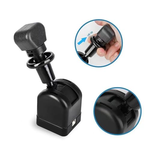SparkFeng PC USB Handbrake, Simulated Brake SIM Games, L Handbrake with less Steel Handle, Compatible with G27 G29 G923 G920 T300 T300RS T GT, for