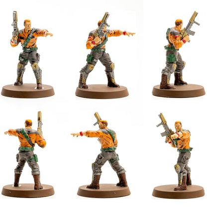 Renegade Game Studios G.I. Joe Heroscape Rumble at The Rift Battle Box | Tactical Military Board Game Featuring 8 Miniatures, Modular Hex Terrain Tiles, and Cobra Fortifications for 2 Players